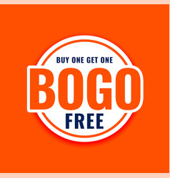 Bogo Buy One Get One Free Banner Design