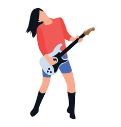 Female Guitar Player