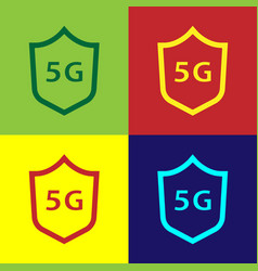 Pop Art Protective Shield 5g Wireless Internet