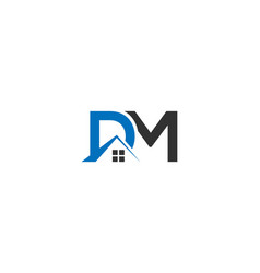 Dm Letter Home Logo Design