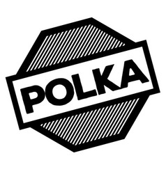 Polka Black Stamp