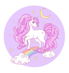 Beautiful Unicorn With A Pink Mane