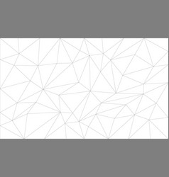 Abstract Gray Line Triangle Polygon On White