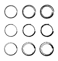 Collection Of Round Sketch Hand Drawn Speed