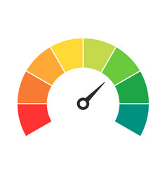 Speedometer Meter With Arrow For Dashboard