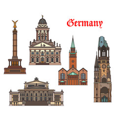 Germany Berlin Architecture Churches Cathedrals