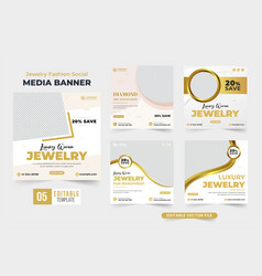 Luxury Jewelry Business Advertisement Template