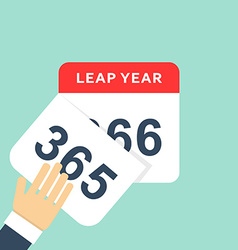 Calendar Style Flat Leap Year 366 Days Calendars