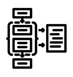 Assessment Framework Risk Line Icon