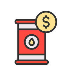 Oil Price Icon Image