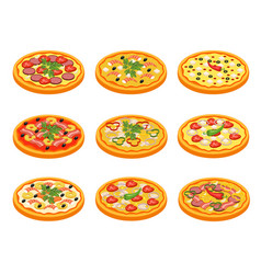 Pizza Icons Set