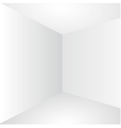 Blank Persfective White Wall Corner