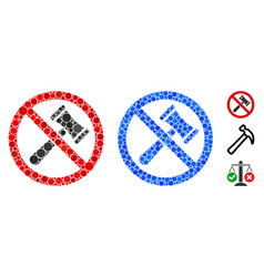 No Bids Mosaic Icon Round Dots