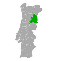 Map Guarda In Portugal