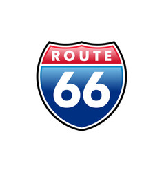 Route 66 Road Sign