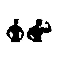 Fitness Silhouette Clipart Isolated On A White 3