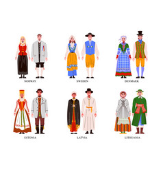 European National Costume Set