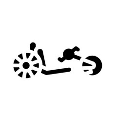 Velomobile Inclusive Life Glyph Icon