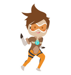 Blizzard Overwatch Tracer Clipart