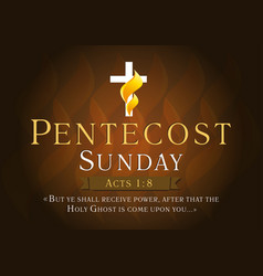 Pentecost Sunday Card