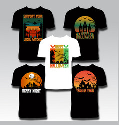 Halloween T Shirt Design Bundle