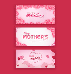 Happy Mothers Day Banner Design