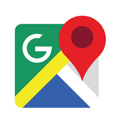 Google Maps Icon Set Map Pin Markers