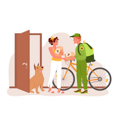 Pet Food Delivery Service Deliveryman