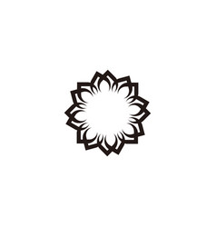 Flower Decoration Figure Geometric Symbol Simple