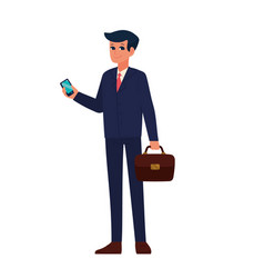 Businessman With Phone