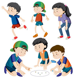 Playground Kids Character Set