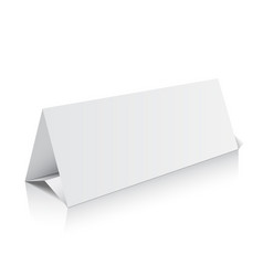 Blank Trifold Paper Brochure Mockup 3d