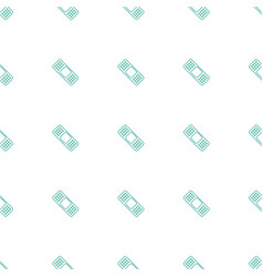 Bandage Icon Pattern Seamless White Background