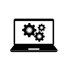 Technical Support Icon Computer Service Gears