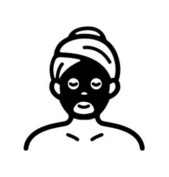 Facial Mask Mud Pack Icon