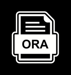 Ora File Document Icon