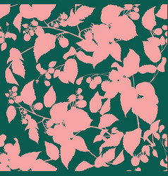 Raspberry Bush Pattern 6eps