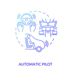 Automatic Pilot Concept Icon