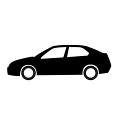 Car Icon On White Background