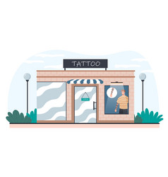 Tattoo Salon Exterior From Outdoors