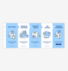 Vip Travel Onboarding Template Premium Airline