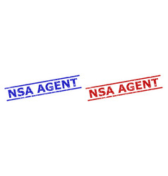 Nsa Agent Watermarks With Grunge Surface