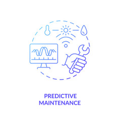 Predictive Maintenance Concept Icon