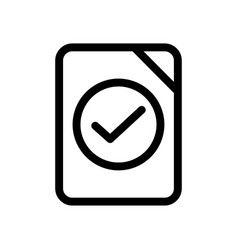 Valid Document Icon