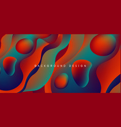 Fluid Waves Abstract Background For Covers