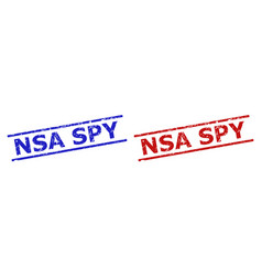 Nsa Spy Stamp Seals With Scratched Style