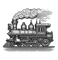 Steam Locomotive Sketch