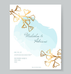 Luxury Wedding Invitation Card