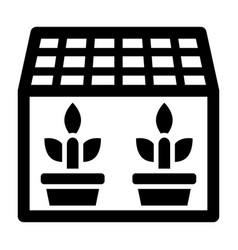 Greenhouse Glyph Icon For Personal And Commercial