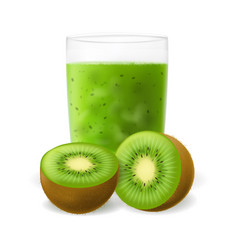 Kiwifruit Juice Glass